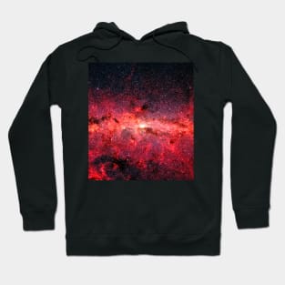 Sign Astrology Starry Night Cosmic Space Pattern Hoodie